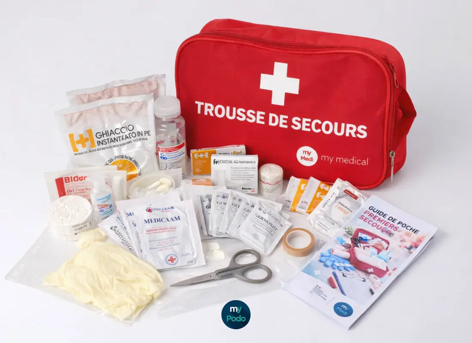 Cabinet de podologie : la trousse de secours est-elle obligatoire ? My Podologie