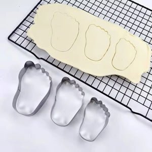 3 Emporte pièces Pied pour Biscuits et Gâteaux - My Podologie My Podologie 
