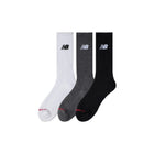 3 paires de chaussettes - blanc / gris / noir - New Balance
