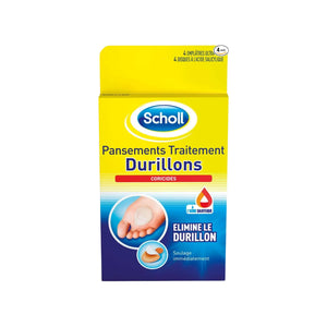 4 Pansements pour Durillons - Scholl Scholl 