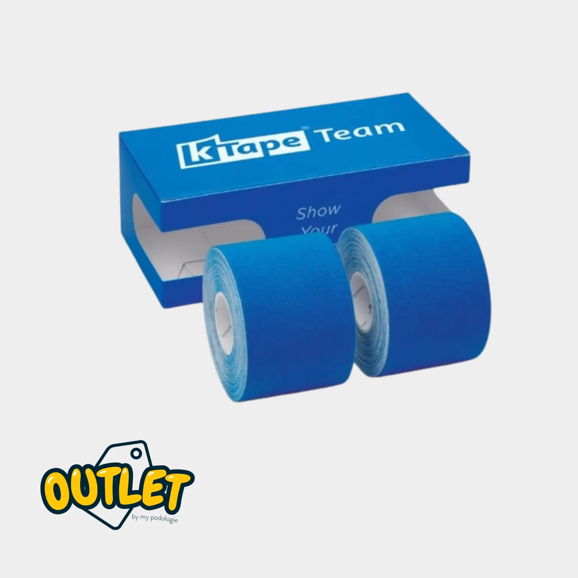 Elastic adhesive tape - Pack of 2 - 5cm x 5m - Several colors - K-Tape // Outdated date K-Tape 