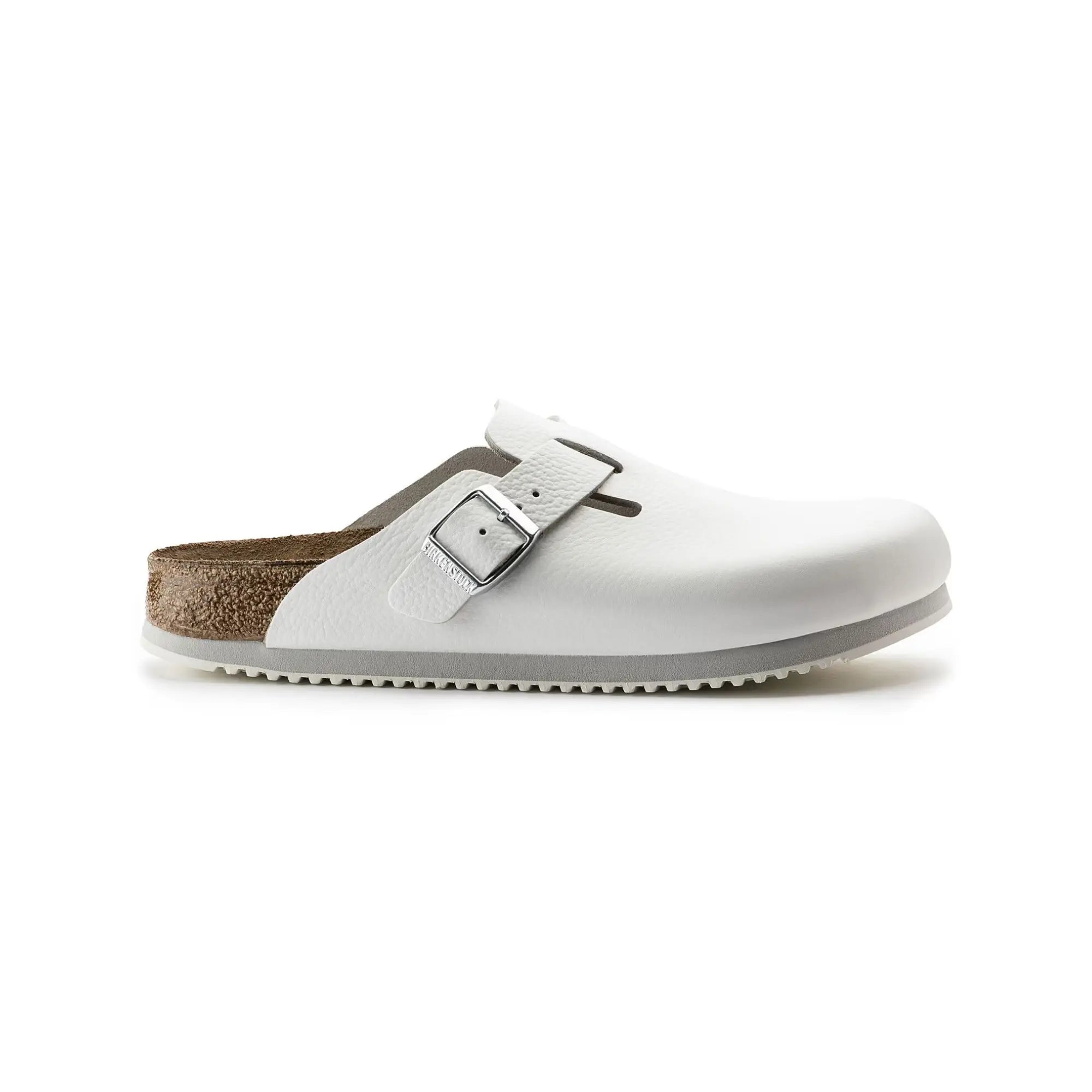 Boston Super Grip - Sabot Cuir naturel - Birkenstock Birkenstock 