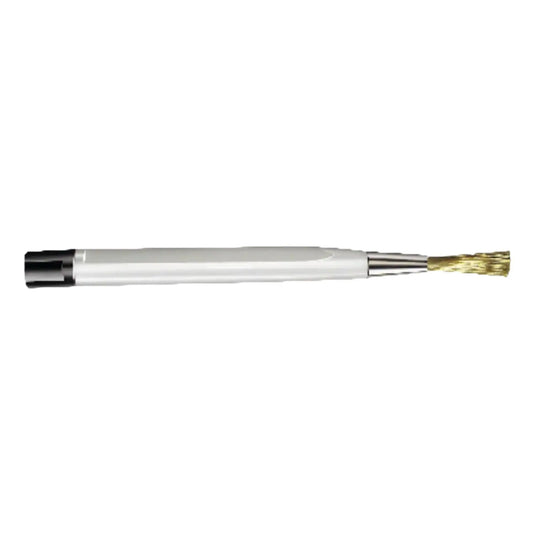 Brass wire cleaning brush for burr - Busch - My Podologie