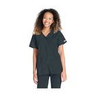 Calais - V-neck tunic with snap buttons - Women - Cherokee