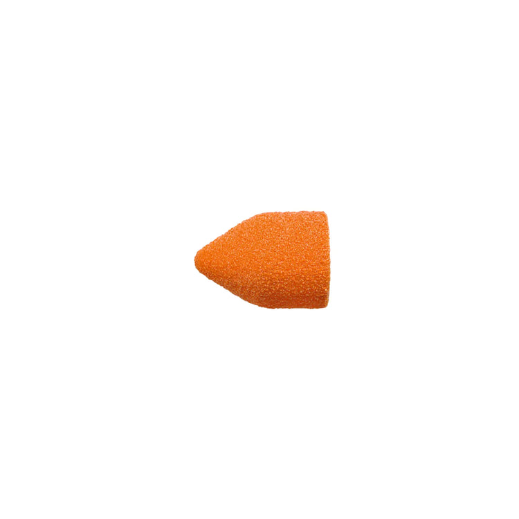 Capuchons Pointes Oranges SK-PODO X10 - Ø 5mm / 16mm - Grain Fin, Moyen ou Gros - Lukas Podological Lukas Podological  Moyen-5-mm