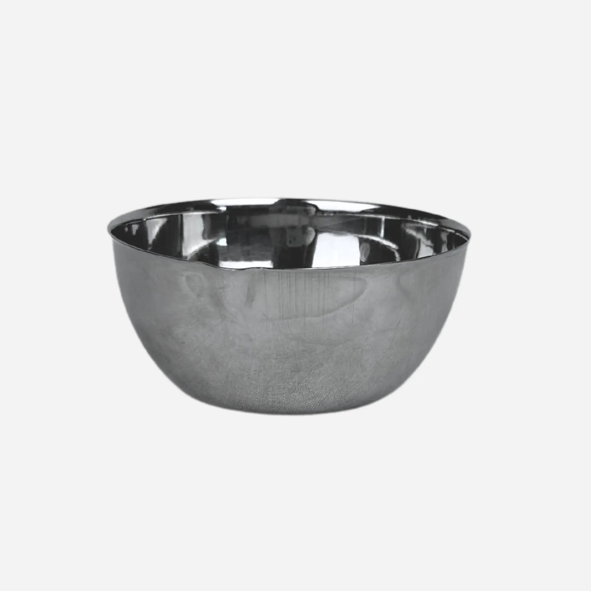 Cupule avec bec et fond plat - Inox - 6 dimensions - Essential by My Podologie Essential 