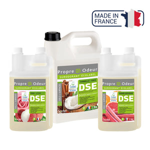 DSE - Détergent Surodorant Ecolabel - 3 parfums - Sodel Propre Odeur 