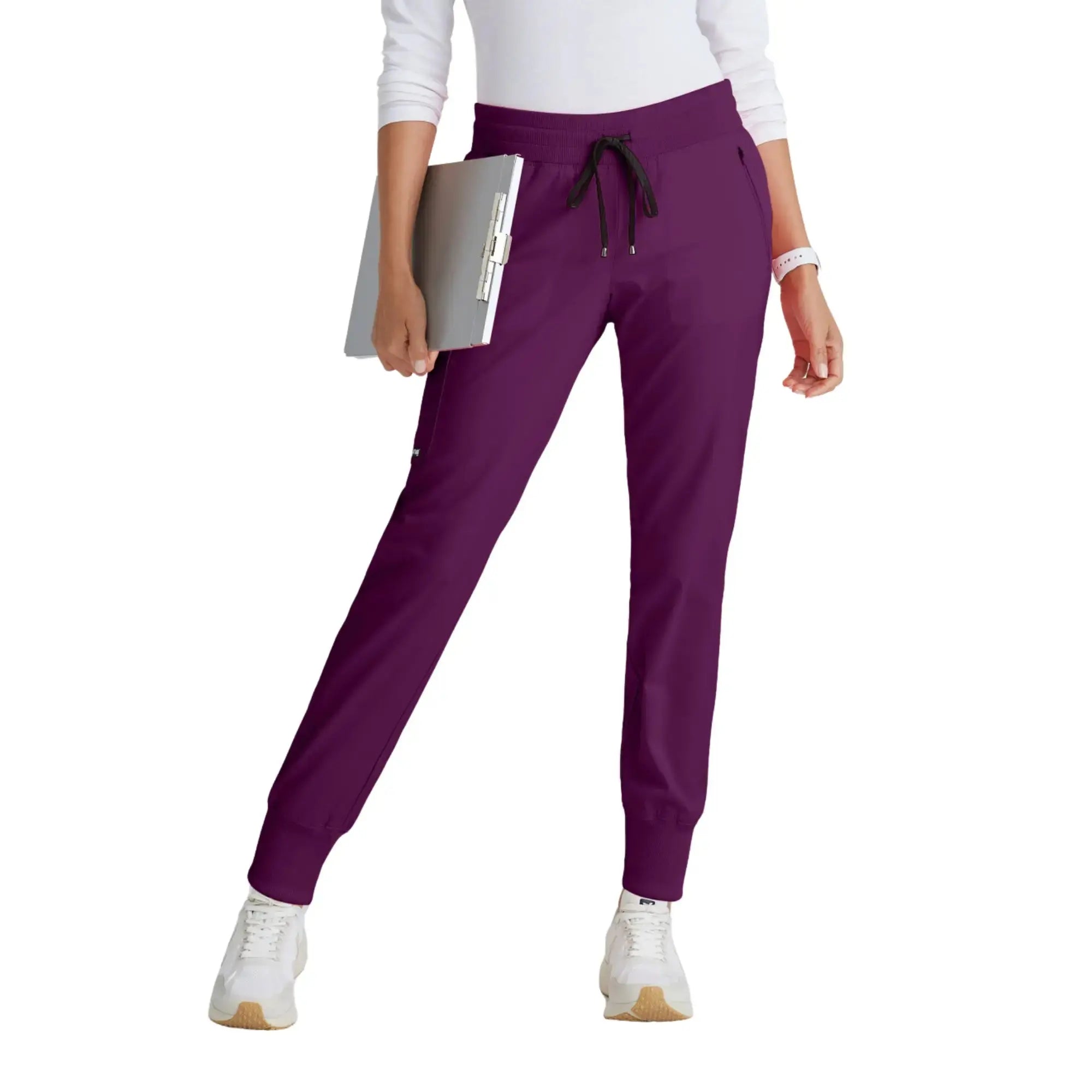 Eden - Joggers with drawstring - Women - Grey’s Anatomy Stretch Grey’s Anatomy  Burgundy / XL