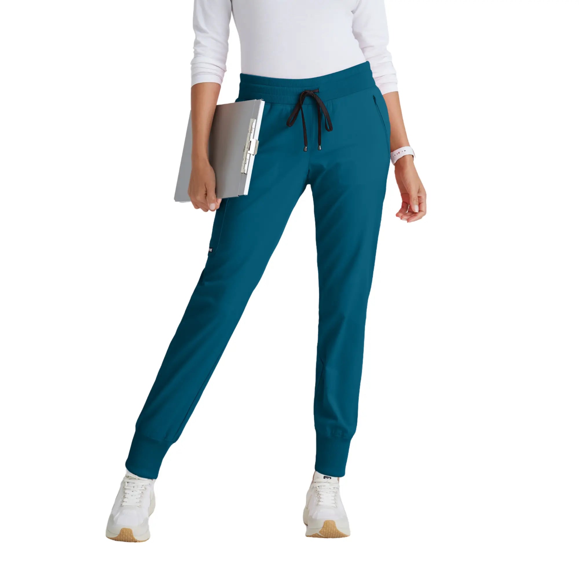 Eden - Jogging avec cordon de serrage - Femme - Grey’s Anatomy Stretch Grey’s Anatomy  Bleu Bahamas / XL