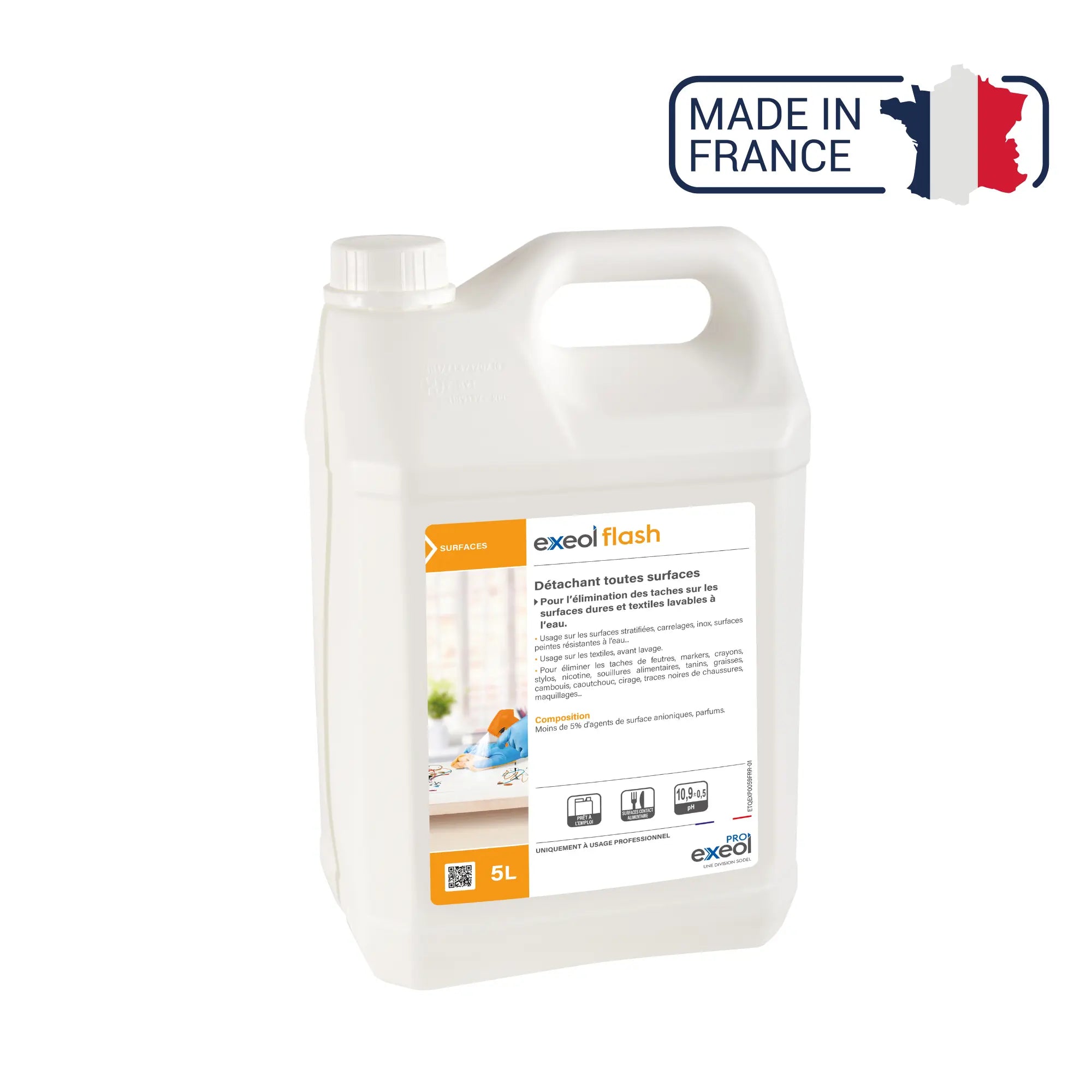 Exeol flash - Détachant Multi-Usage - Sodel Anios 