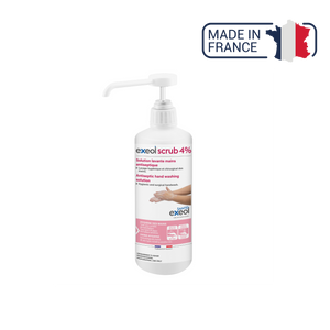 Exeol scrub 4% savon antiseptique - Sodel Exeol 