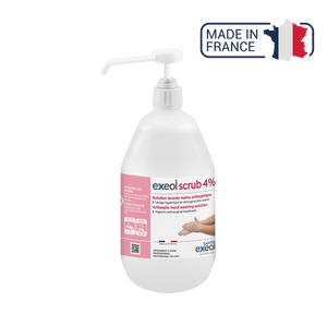 Exeol scrub 4% savon antiseptique - Sodel Exeol 