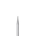 Fraise sphérique - Acier inoxydable - Traitement cors et mycoses des ongles - Ø 1 mm - Lot de 2 - Ruck