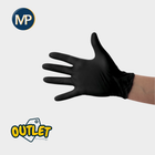 Examination Gloves - Black Nitrile - Powder-free - Box of 100 - My Podologie // Expired