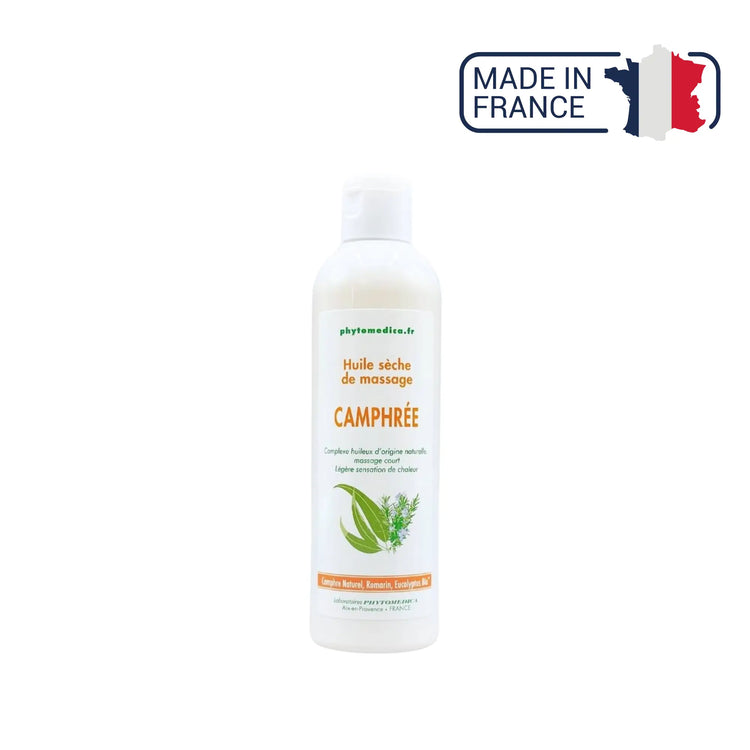 Huile sèche de Massage - Camphrée - deux contenances - Phytomedica Laboratoires Phytomedica 