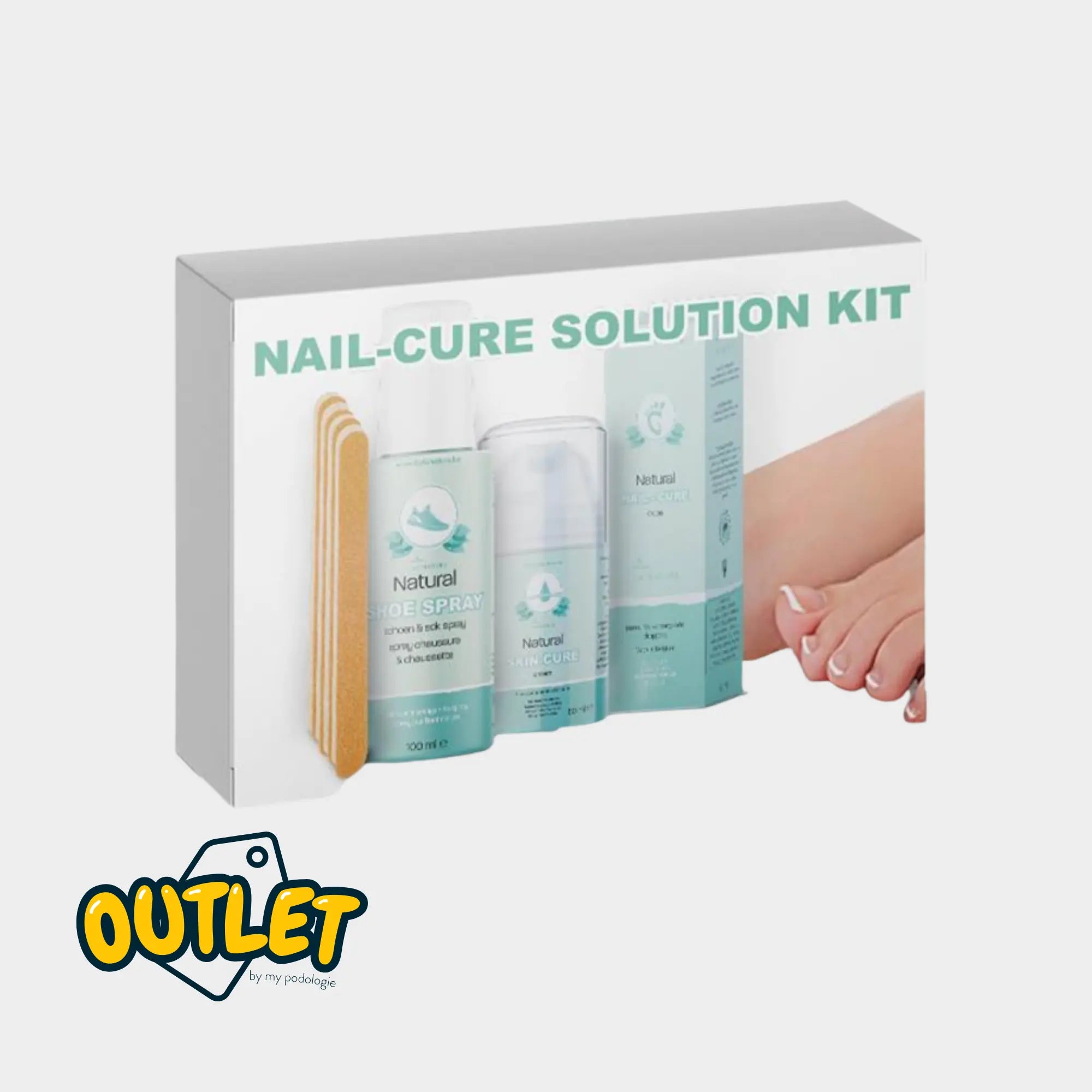 Kit de solutions naturelles pour le traitement des ongles - By LA NATURE // Fin de série By La Nature 