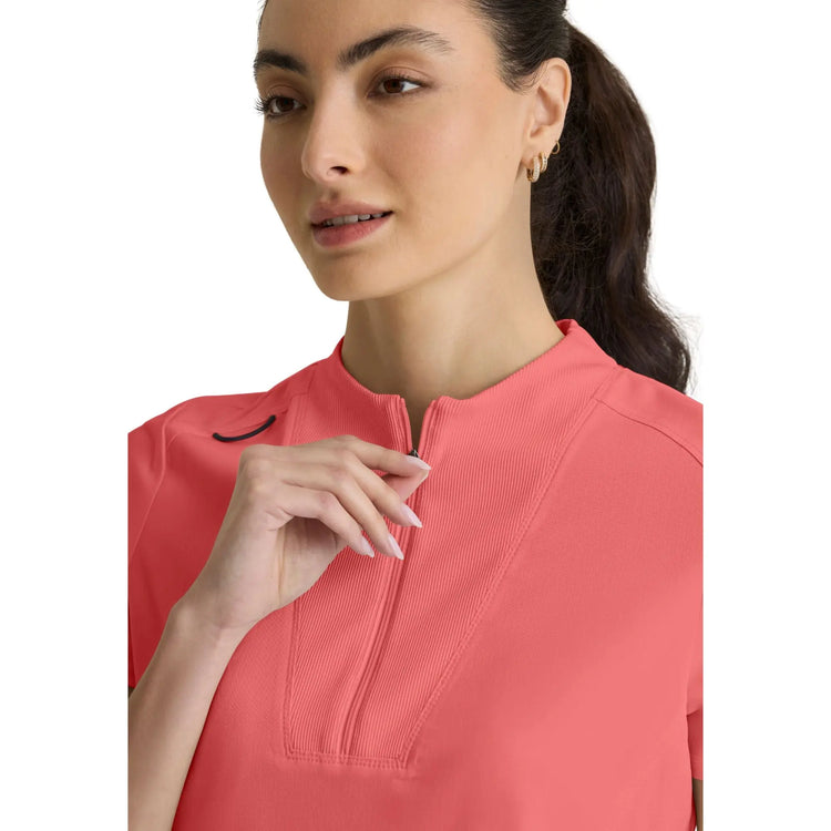 Kristi - High neck zipped tunic - Women - Grey’s Anatomy Stretch Grey’s Anatomy 