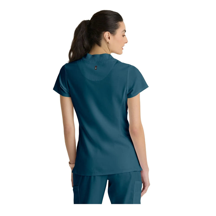 Kristi - High neck zipped tunic - Women - Grey’s Anatomy Stretch Grey’s Anatomy 