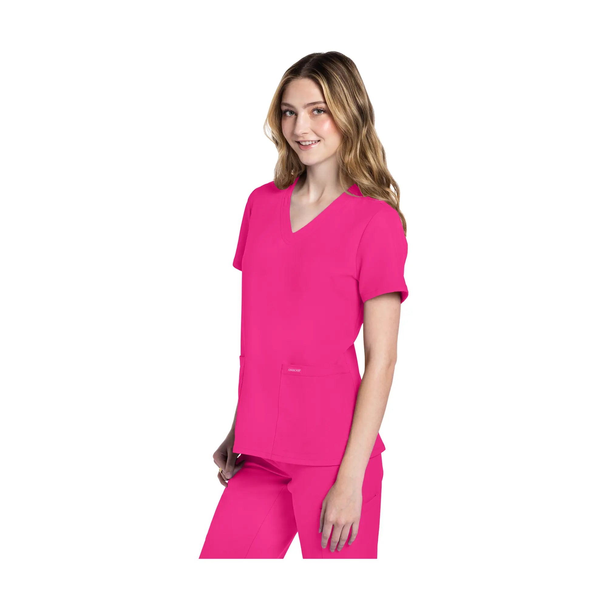 Lacanau - Tunique médicale - Col V  - Manches courtes - Femme - Cherokee Cherokee Authentic Workwear 