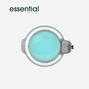 Lampe loupe articulée LED Moonlight 8013/6 avec trépied - Blanc ou Noir - Essential by My Podologie Essential 