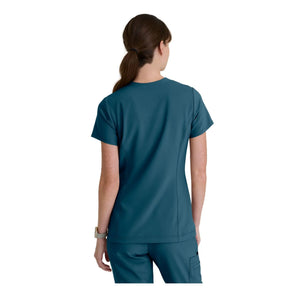 Louisa - Notched collar tunic - Women - Grey’s Anatomy Evolve Grey’s Anatomy 