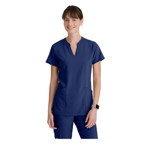 Louisa - Notched collar tunic - Women - Grey’s Anatomy Evolve Grey’s Anatomy 