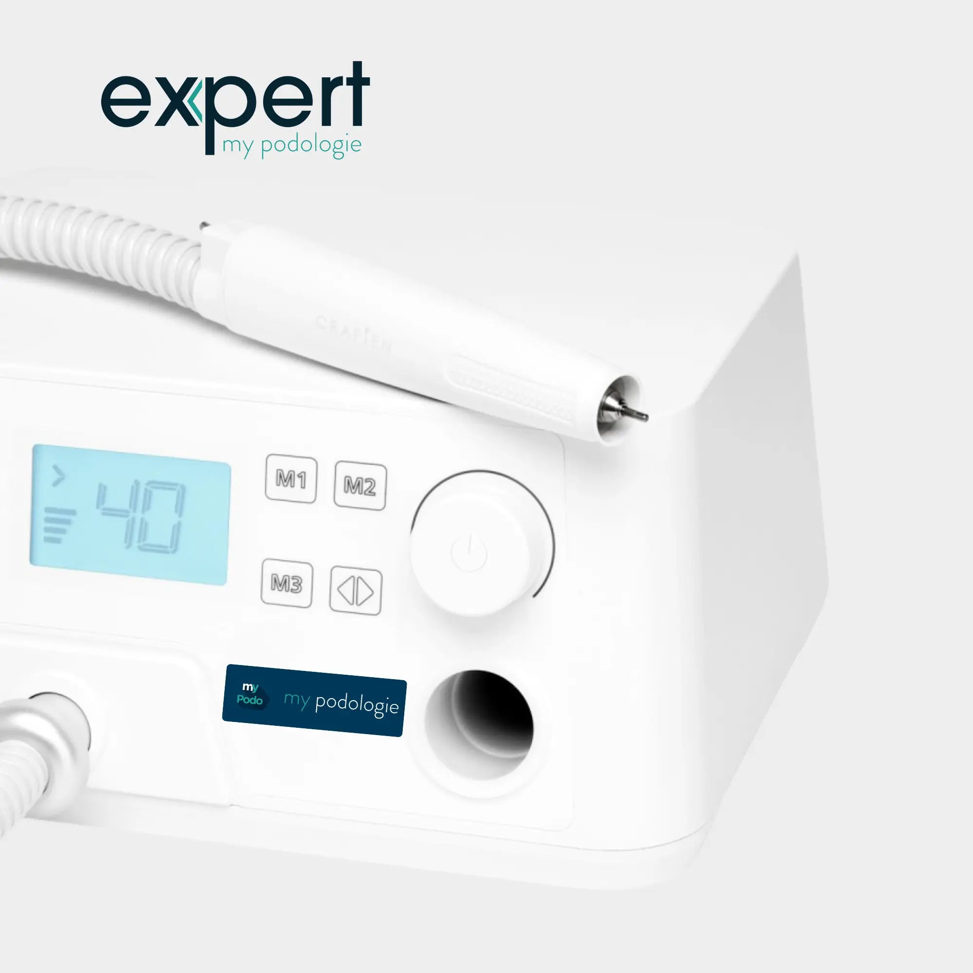 Micromoteur Cyclone à aspiration - 40 000 tr/min - Expert by My Podologie Expert 