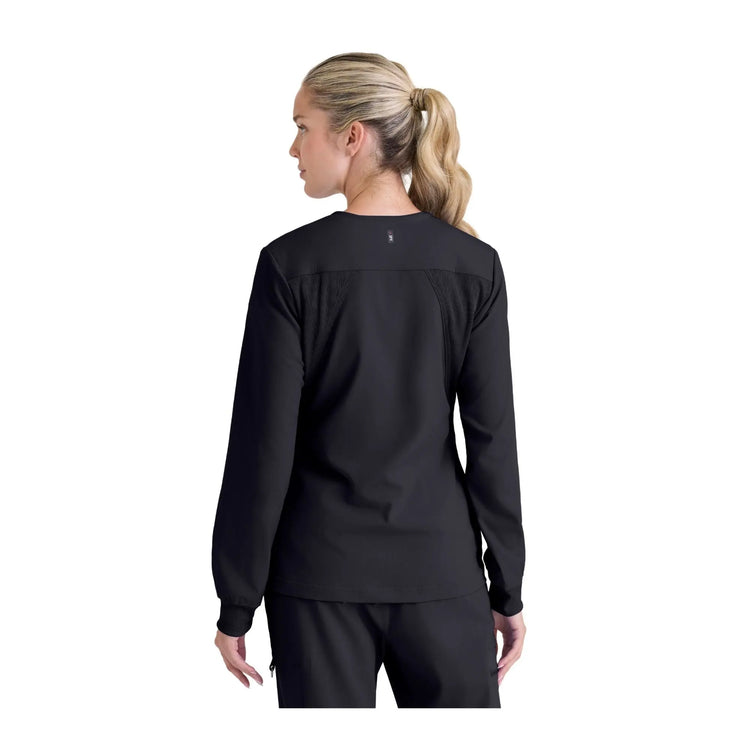 Mila - Round neck medical jacket - Women - Grey’s Anatomy Stretch Grey’s Anatomy 