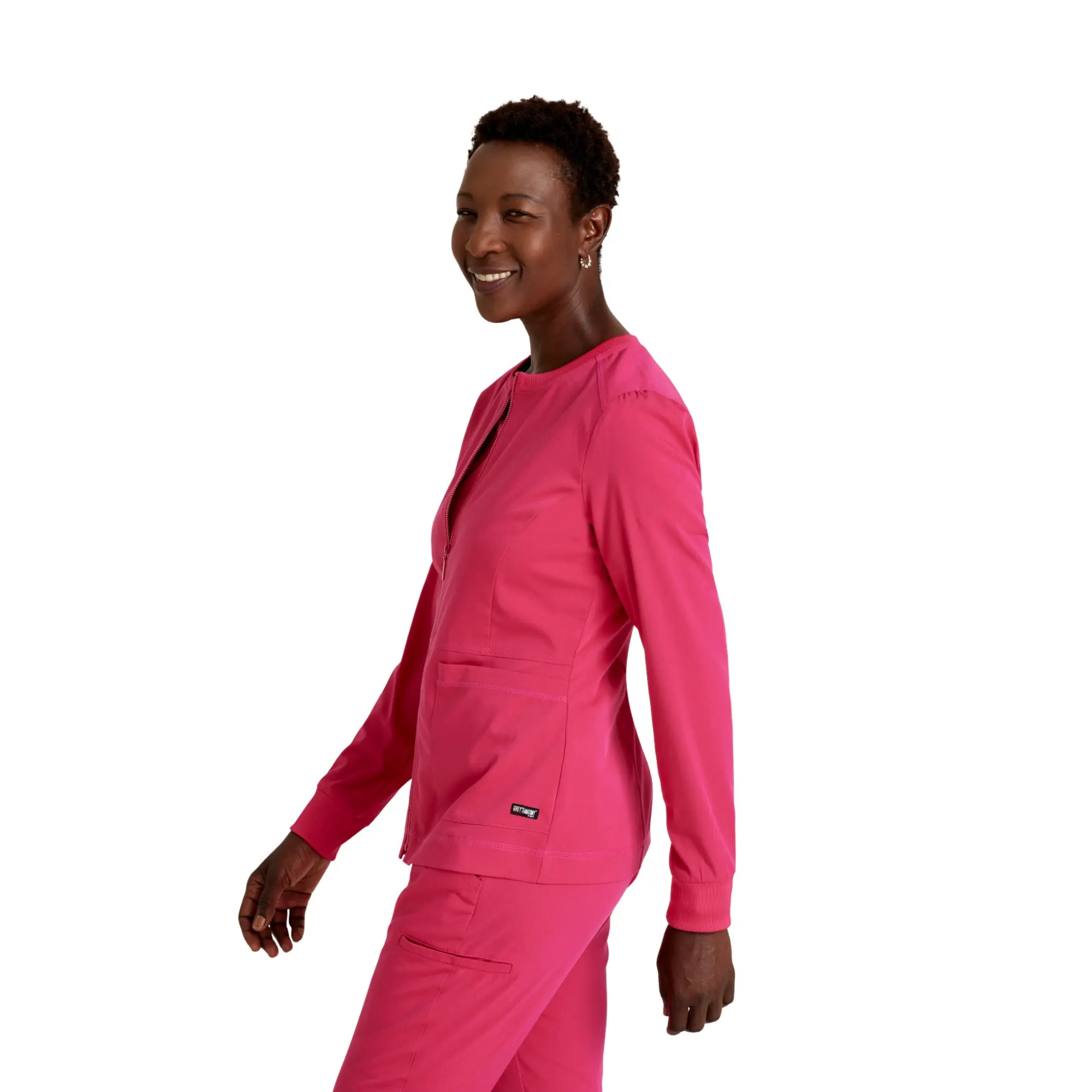 Millie - Veste médicale Zip - Femme - Grey’s Anatomy Stretch Grey’s Anatomy 