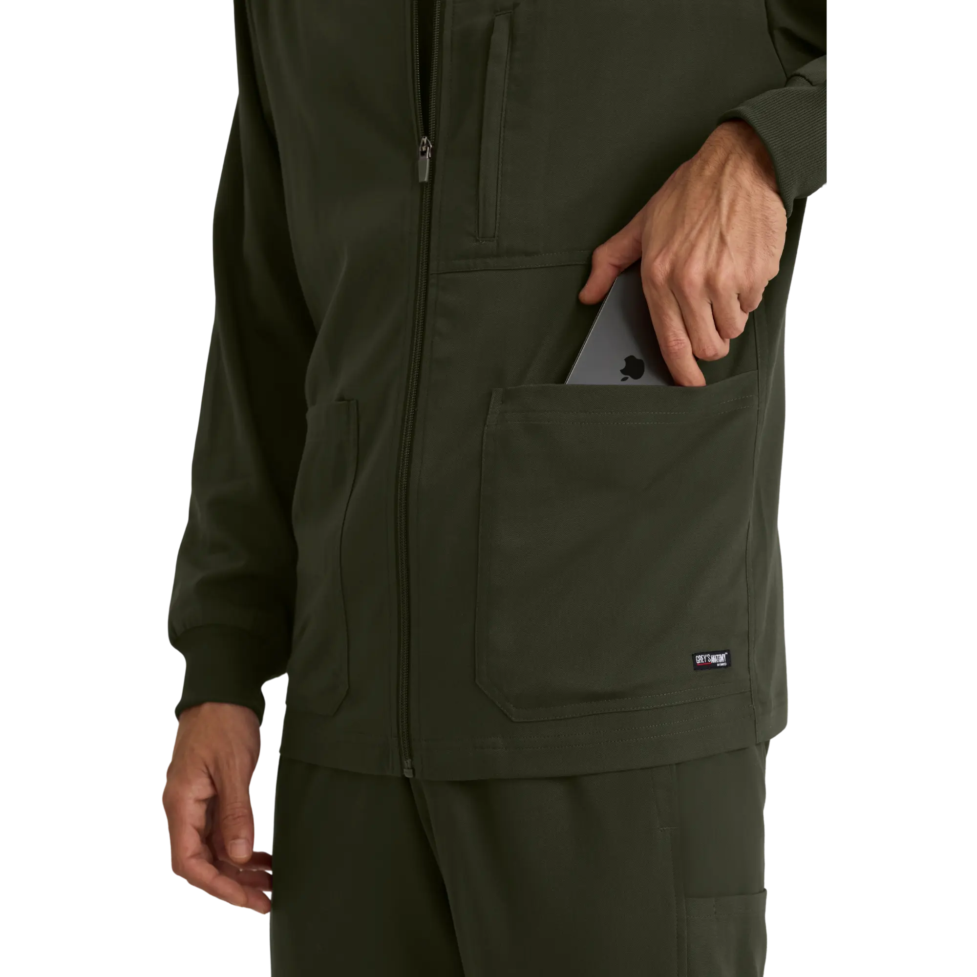 Mio - Round neck medical jacket - Men - Grey’s Anatomy Stretch Grey’s Anatomy 