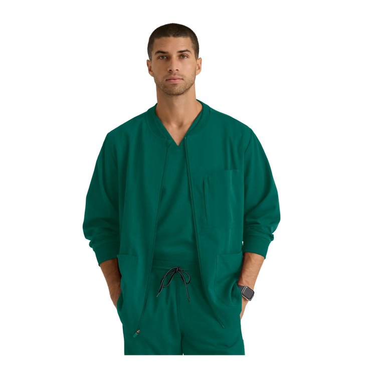 Mio - Round neck medical jacket - Men - Grey’s Anatomy Stretch Grey’s Anatomy 