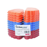 Orthocase - 12 boites de rangement pour orthoplasties en silicone - 2 tailles