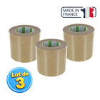 Pack 3 rouleaux - Adhésif double face 50 m - Spécial thermoformage - Nitto Denko