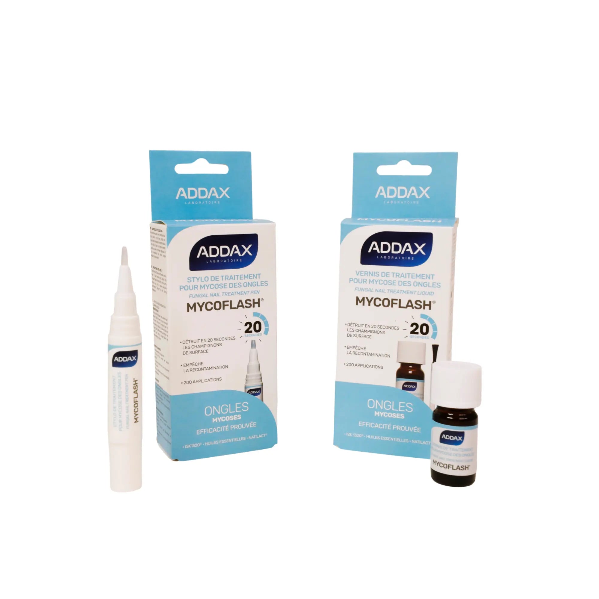 Pack Mycoses des Ongles - Vernis et Stylo - Laboratoire Addax Laboratoire Addax 