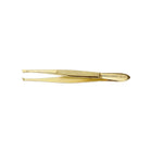 Gold tweezers - Length: 9 cm - Cutting edge: 2 mm - Ruck
