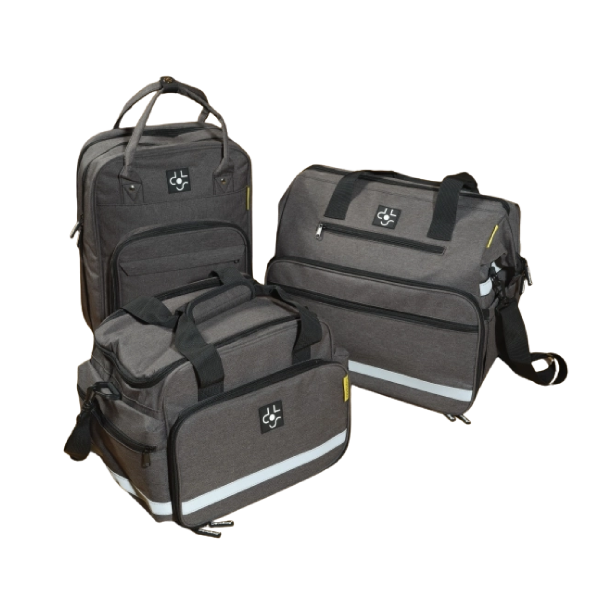 Sac à dos Mallette médical - Gris - Plusieurs Fomats - Devabag My Podologie 