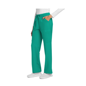 Saint-Malo - Pantalon jambes droites à cordon de serrage - Femme - Cherokee Cherokee Authentic Workwear 