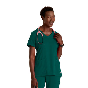 Serena - Tunique col V - Femme - Grey’s Anatomy Stretch Grey’s Anatomy 