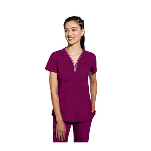 Sonia - Zipped V-neck tunic - Women - Healing Hands Healing Hands 