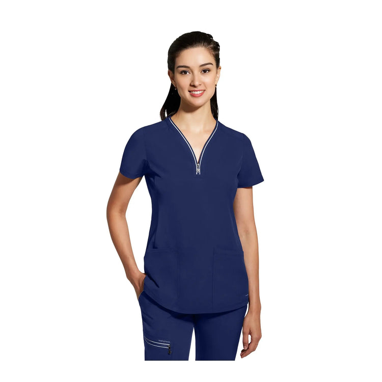 Sonia - Zipped V-neck tunic - Women - Healing Hands Healing Hands 