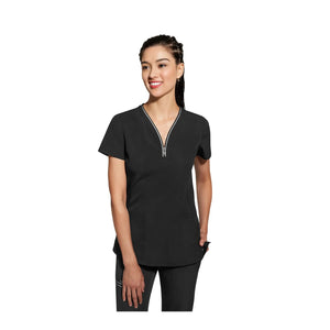 Sonia - Zipped V-neck tunic - Women - Healing Hands Healing Hands 