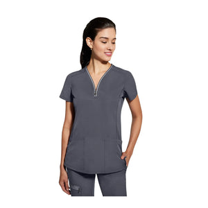 Sonia - Zipped V-neck tunic - Women - Healing Hands Healing Hands 
