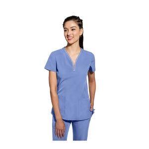 Sonia - Zipped V-neck tunic - Women - Healing Hands Healing Hands 