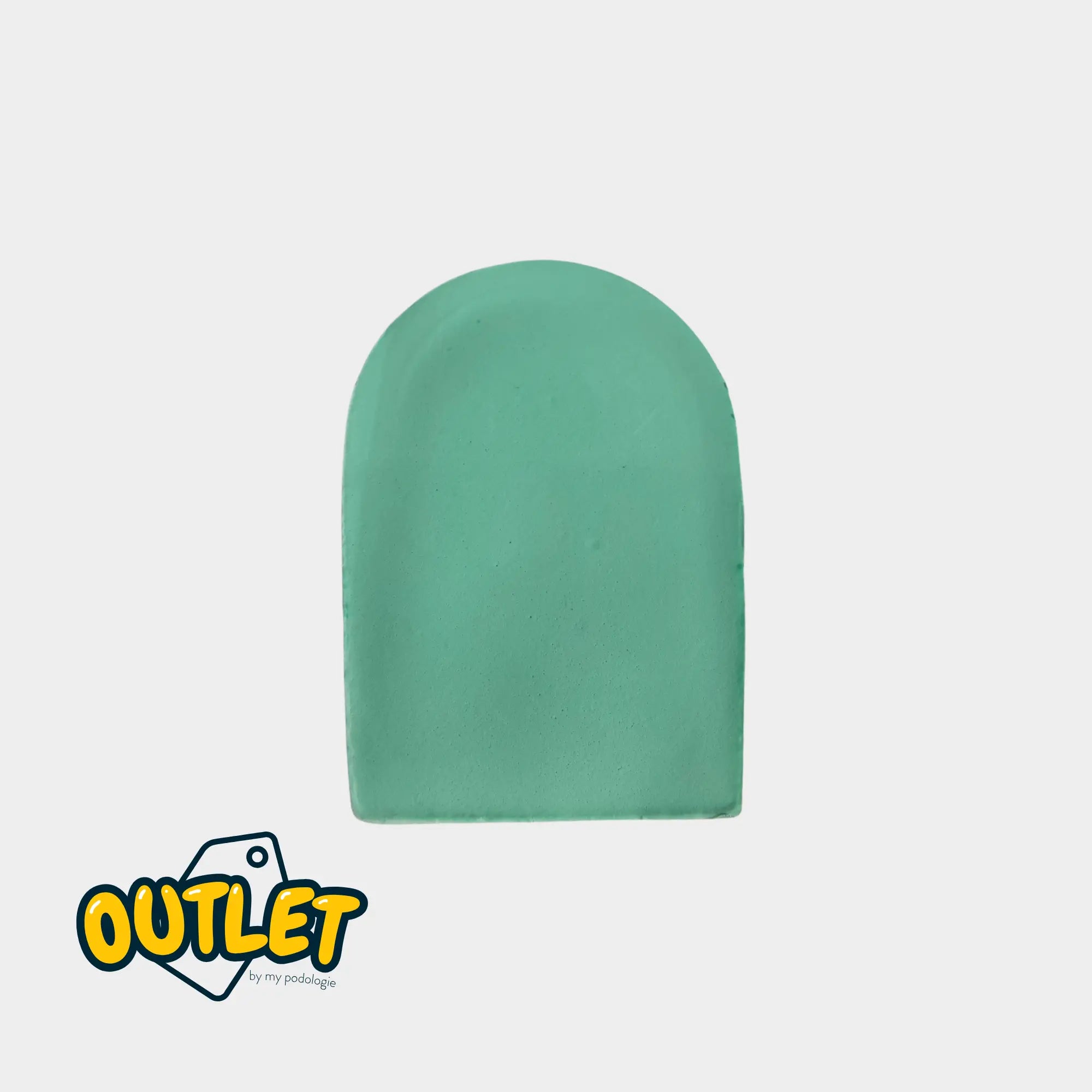 Talonnette en mousse latex avec léger rebord autour du talon - Lot de 20 // Fin de série My Podologie 