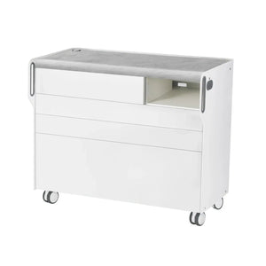 Unité de Podologie "Room Move" - Taille L - Ruck Ruck  Béton-3-compartiment-micromoteur-à-droite-Cercle-X